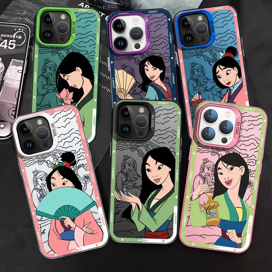 Cool Cute Hua Mulan funda de teléfono para Oppo Reno13 Reno12 Reno11 Reno10 Reno8 Reno7 Reno6 Reno5 Z F T Pro Plus 4G 5G cubierta mate