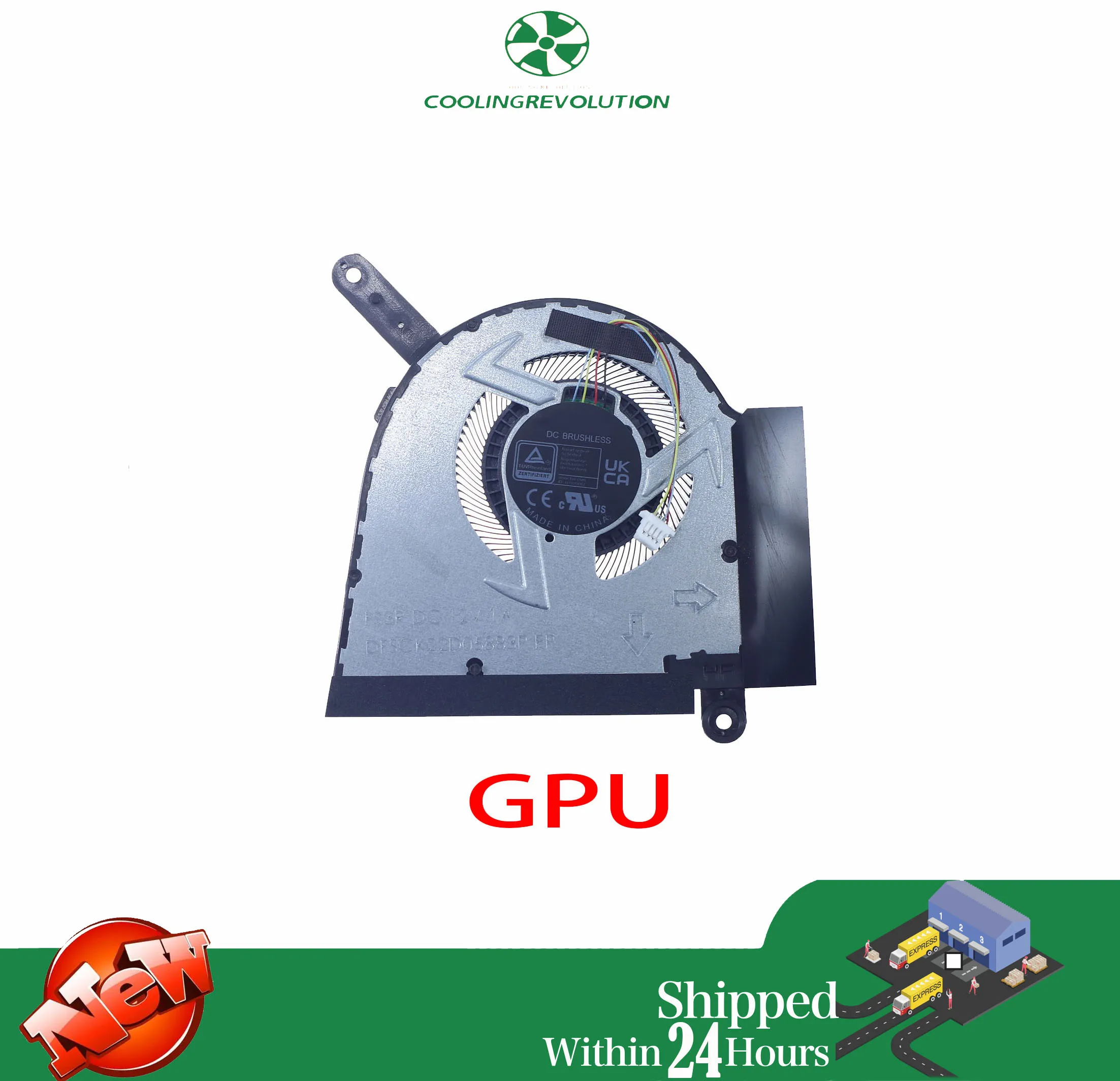 Ventilador GPU para ASUS TUF FX607 – Refrigeración Portátil Silencioso - imagen 4