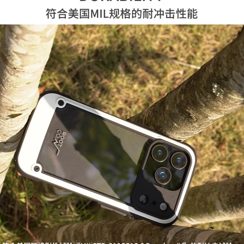 ROOTCO Funda a prueba de golpes de grado militar para Apple IPhone 17 Pro 17 Pro Max, funda protectora a prueba de caídas para exteriores, importación japonesa - imagen 5