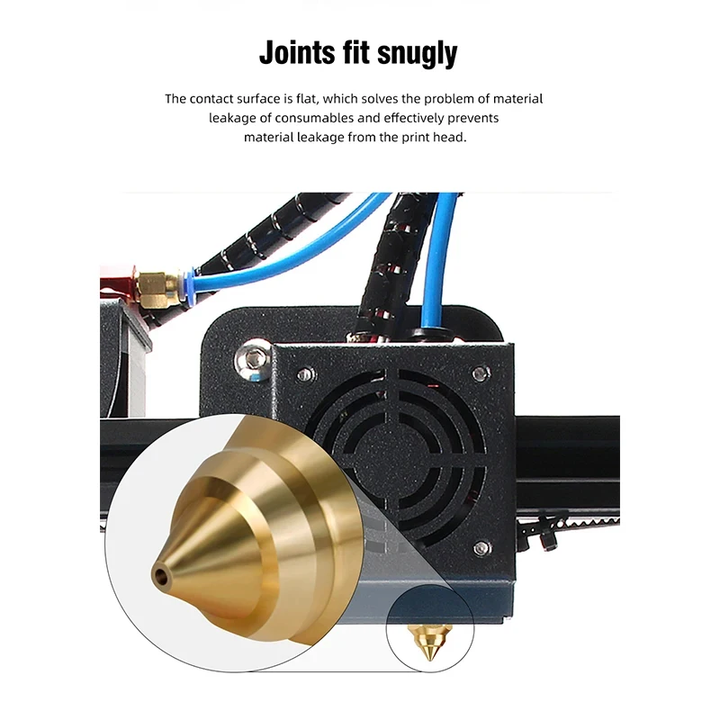 Boquilla MK8 CR-6 SE, boquillas chapadas en cobre y latón de acero duro para boquilla Creality CR6 SE CR5 PRO /Ender 3 S1 Pro / CR10 V2 / Ender 3 - imagen 4
