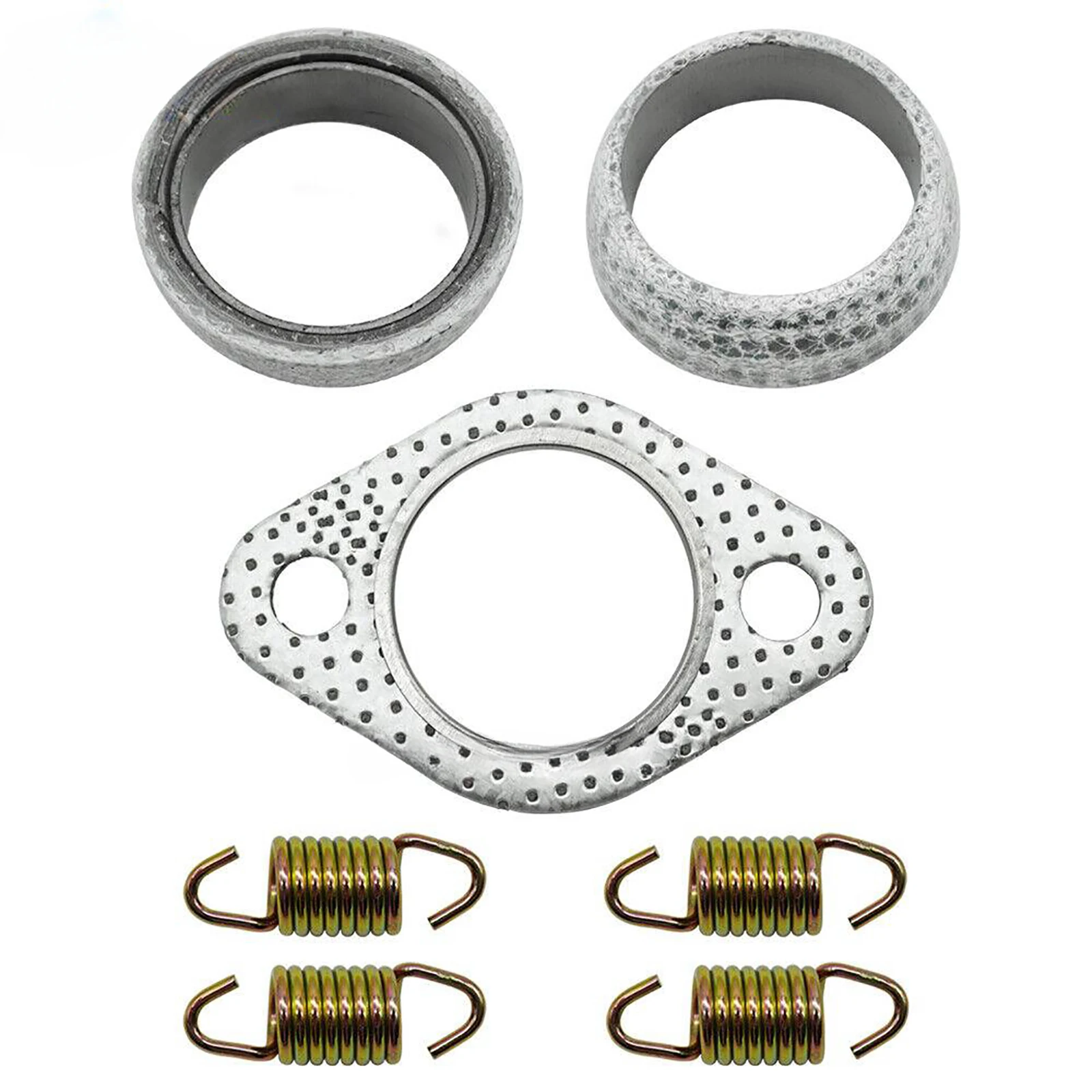 Kit de reconstrucción de resorte de junta de silenciador de escape para Polaris Hawkeye 300 para Ranger 500 400 para Sportsman 400 450 500 3085075 5240898 - imagen 4