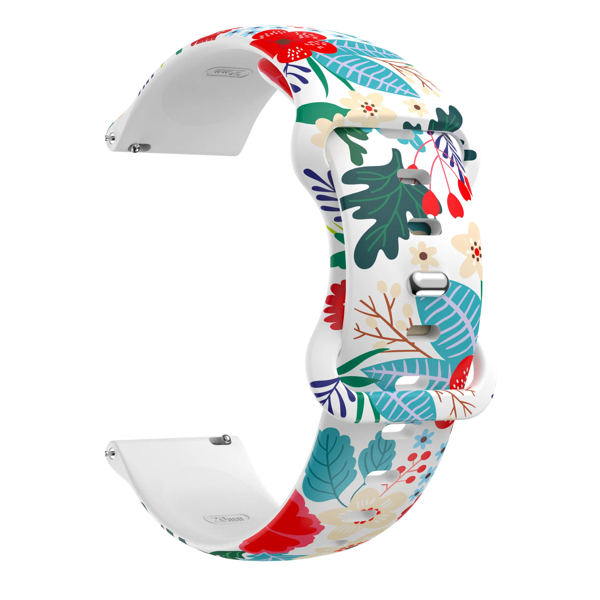 Correa de silicona de 20mm para reloj Garmin Venu SQ 2 Plus Vivoactive 5 3, accesorios de correa de reloj Forerunner 245 645 MUSIC - imagen 4