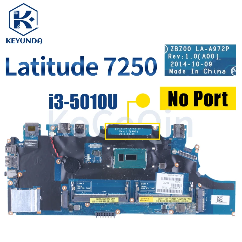 No Port  i3-5010U