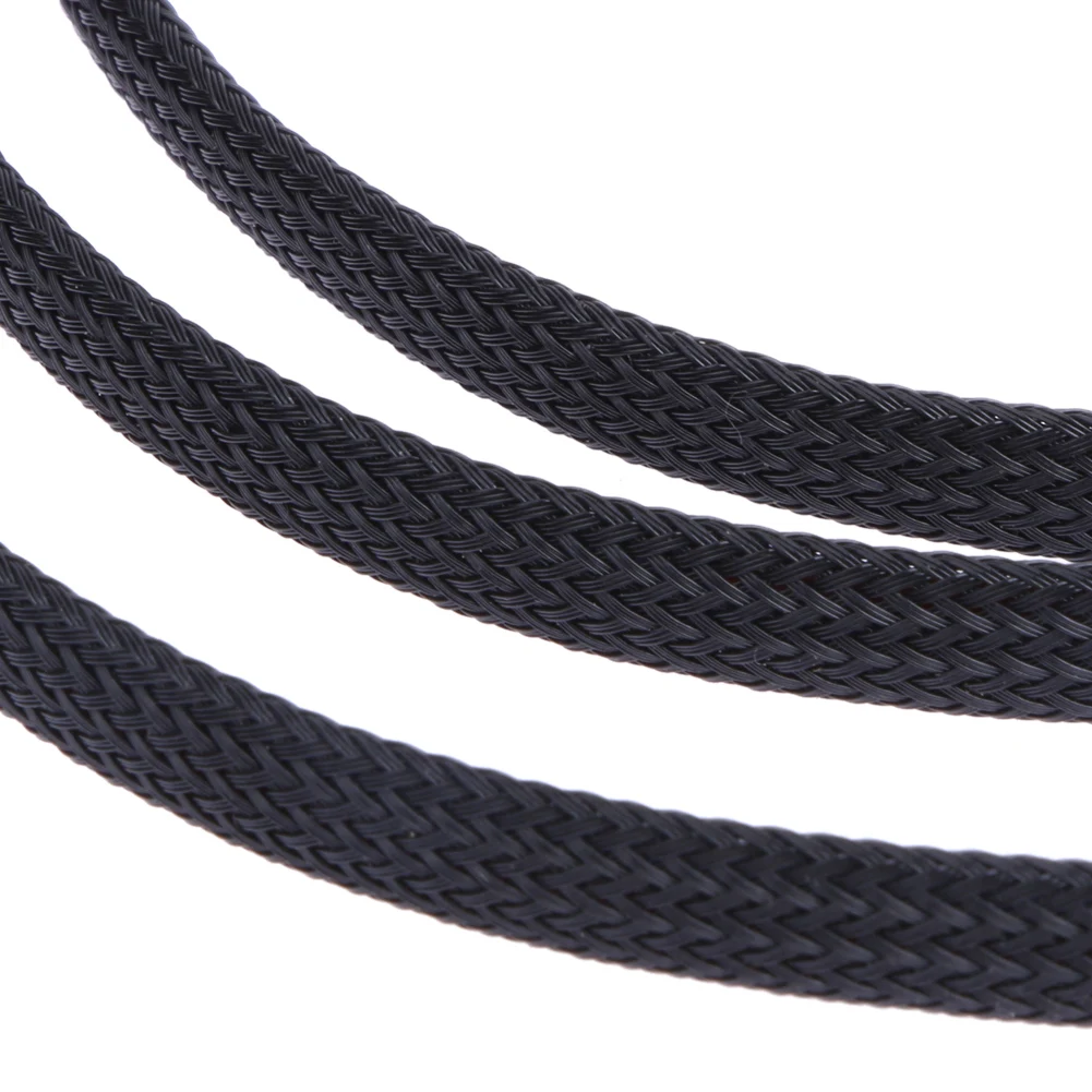 Cable de ventilador PWM de 4 pines divisor de 1 a 3 vías Cable de extensión de manga negra conector de ventilador PMW líneas de Cable cables de computadora - imagen 4