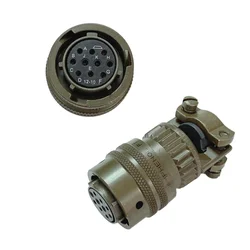 Conector Aviación PT06E-12-10S/P - Resistente Agua MIL