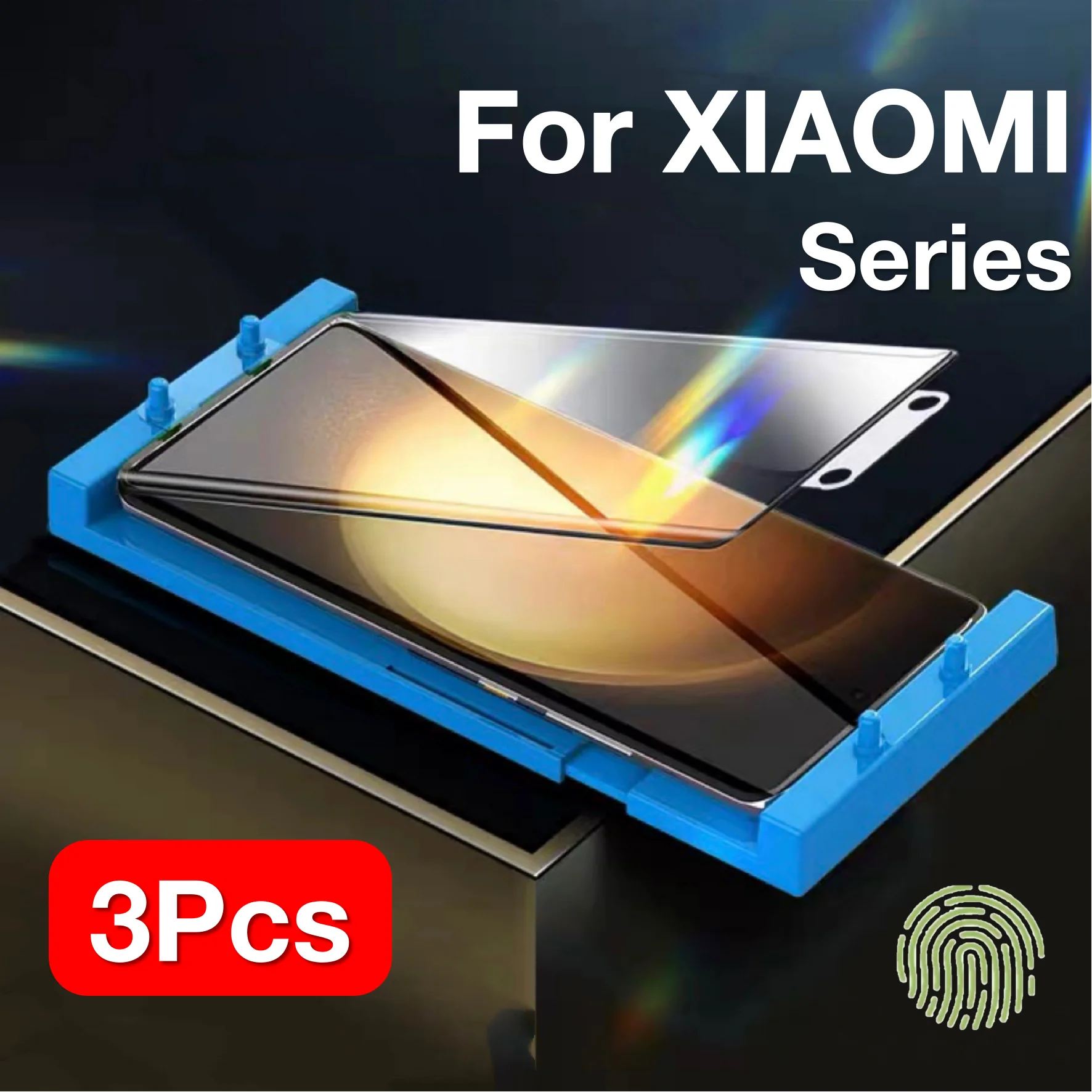 3 uds para Xiaomi 15 14 13 Ultra 12 Pro 10 11 12s Civi Protector de pantalla a prueba de explosiones con Kit de instalación no vidrio