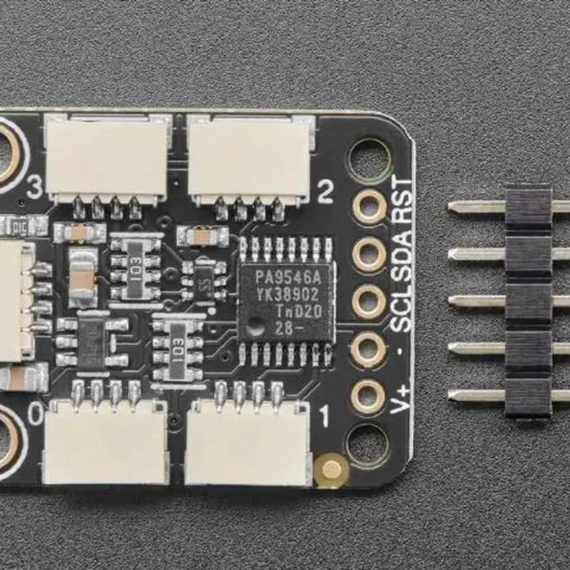 5664 PCA9546 multiplexor Qwiic I2C de 4 canales, Compa ESP32 - imagen 2