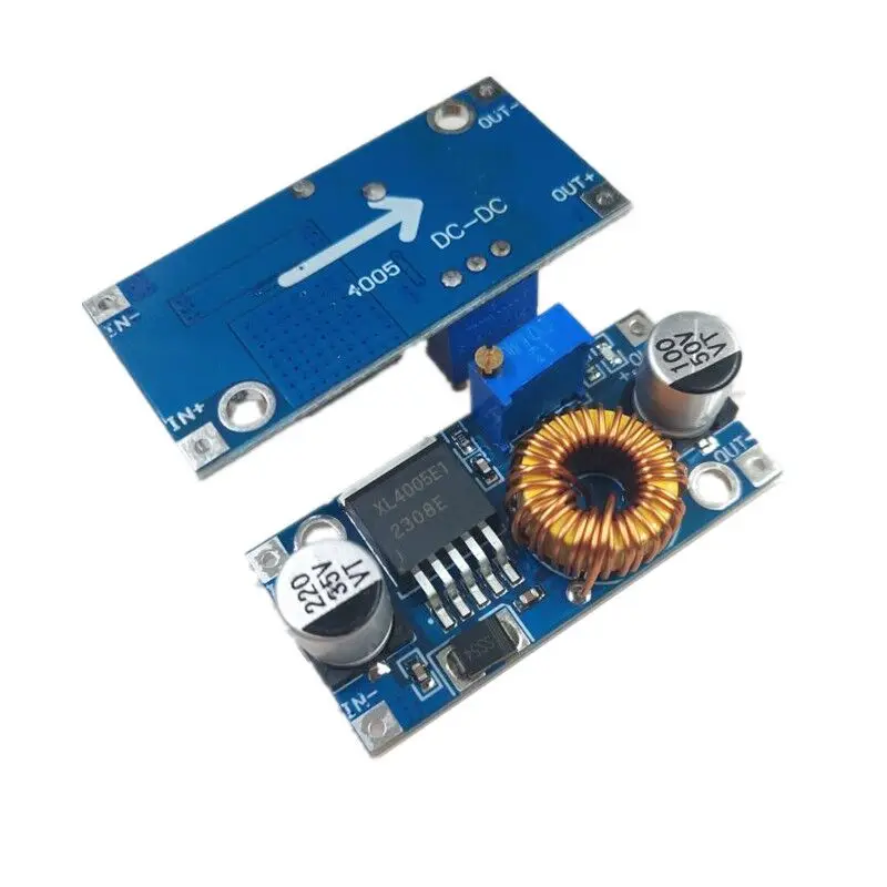 1 Uds XL4005 DC-DC módulo de fuente de alimentación reductor ajustable 5A LED cargador de litio Original XL4005E1 24V 12V 9V 5V - imagen 4