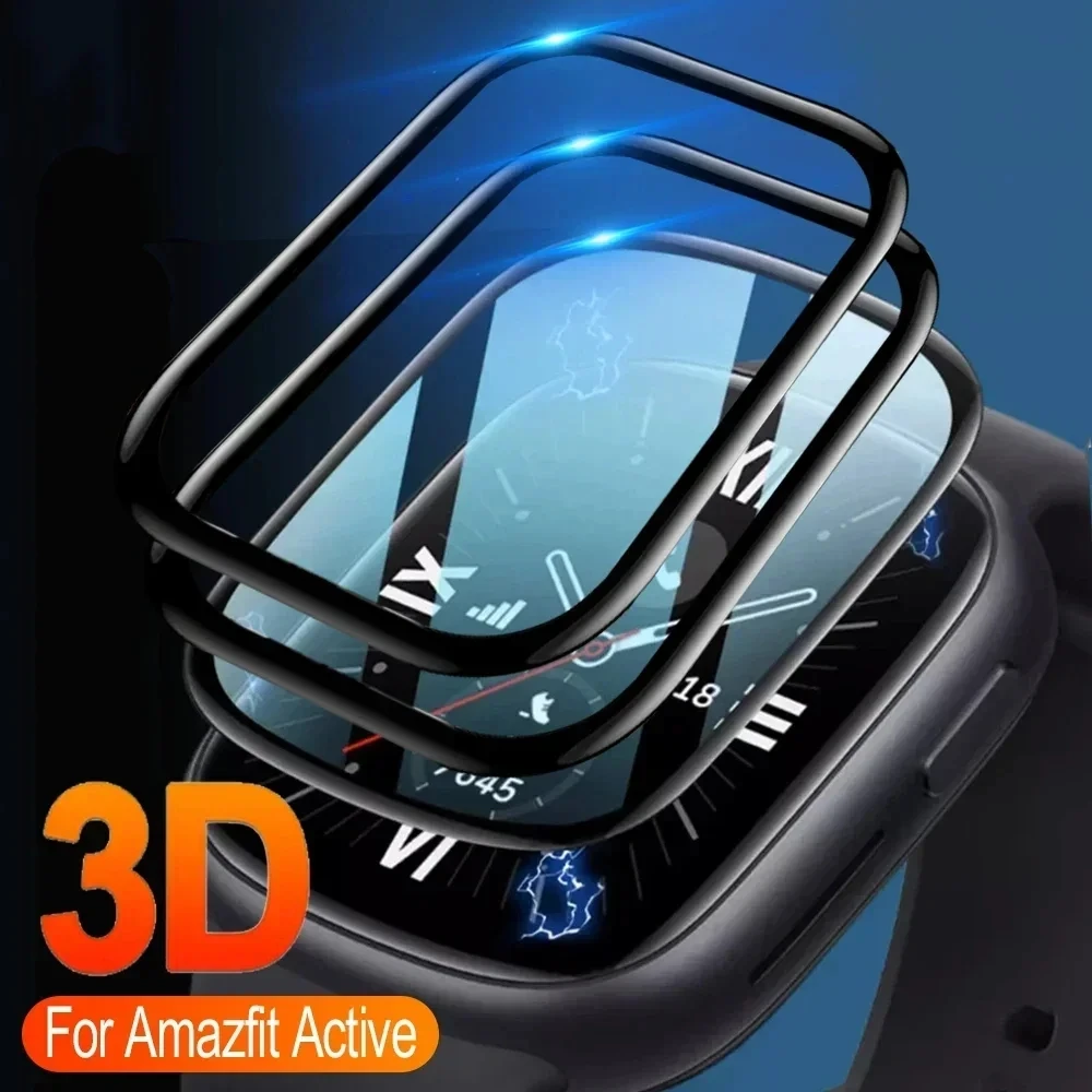 Película 3D 2 uds PMMA para Amazfit Active Protector de pantalla para Amazfit Active SmartWatch (no vidrio)