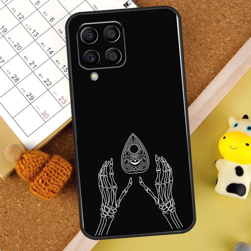 Funda con placa Ouija para Samsung Galaxy M20 M11 M31 M35 M55 M15 M32 M16 M36 M56 M54 M23 M52 M34 M14 M13 M53 - imagen 4