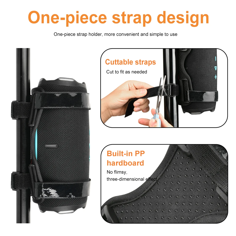 Soporte de altavoz para JBL Flip 6 5/Charge 5 correa ajustable soporte de altavoz de bicicleta soporte de altavoz accesorios de altavoz - imagen 3