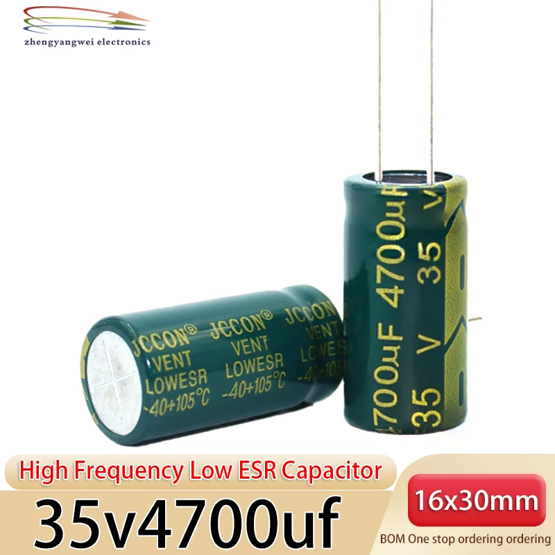 5 uds 16x30 35v4700uf 50v2200uf 100v680uf condensador de baja resistencia de alta frecuencia - imagen 5