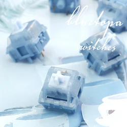Mage Blue Topa Switch Lineal 32-48g Interruptores Gaming para Teclado Mecánico