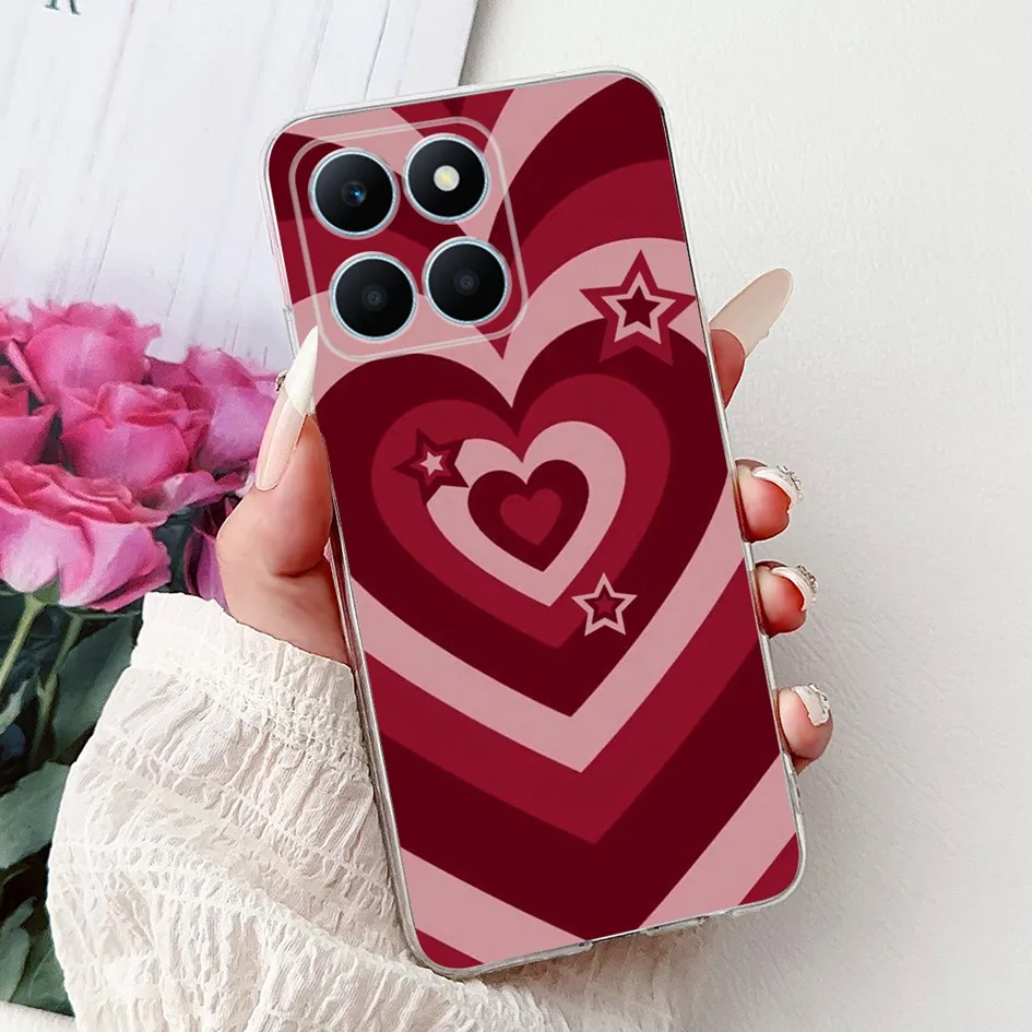 Para Honor X6a funda WDY-LX1 WDY-LX2 funda bonita dragón amor corazón funda trasera de silicona suave para Honor X6b JDY-LX1 JDY-LX2 Protector - imagen 3