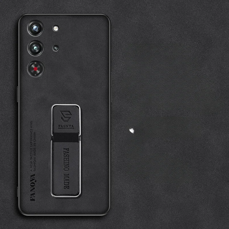 Para ZTE Red Magic 10 Pro 9S Pro Plus Skinsheep Funda de armadura de cuero para RedMagic 10Pro + 9pro soporte magnético funda protectora - imagen 3