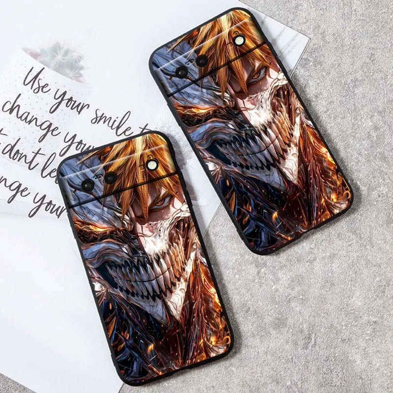 Anime b-blanque pasión fresco para Google Pixel 9a 9 8A 8 7 7A 6 6A Pro XL 2024 5G negro suave TPU funda de silicona para teléfono - imagen 4