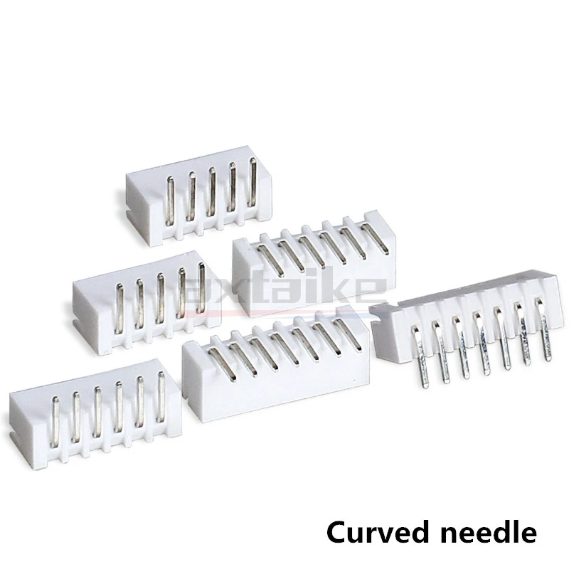 Conector macho y hembra JST, Terminal de cabeza de Pin recto Horizontal, 50 piezas, XH 2,54, 2P, 3P, 4P, 5P, 6P, 7P, 8P, 9P, 10P, 2,54 MM - imagen 4