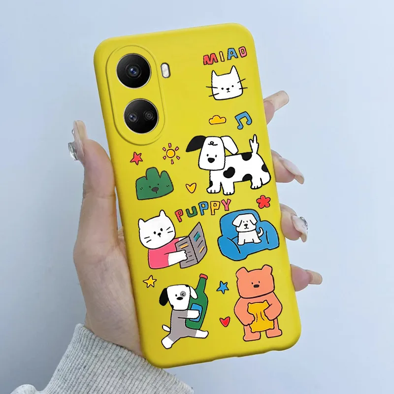Para Huawei Nova 10 SE Funda suave de silicona TPU Funda de teléfono lindo astronauta Panda para Huawei Nova 10SE Nova10 SE Coque Funda - imagen 3