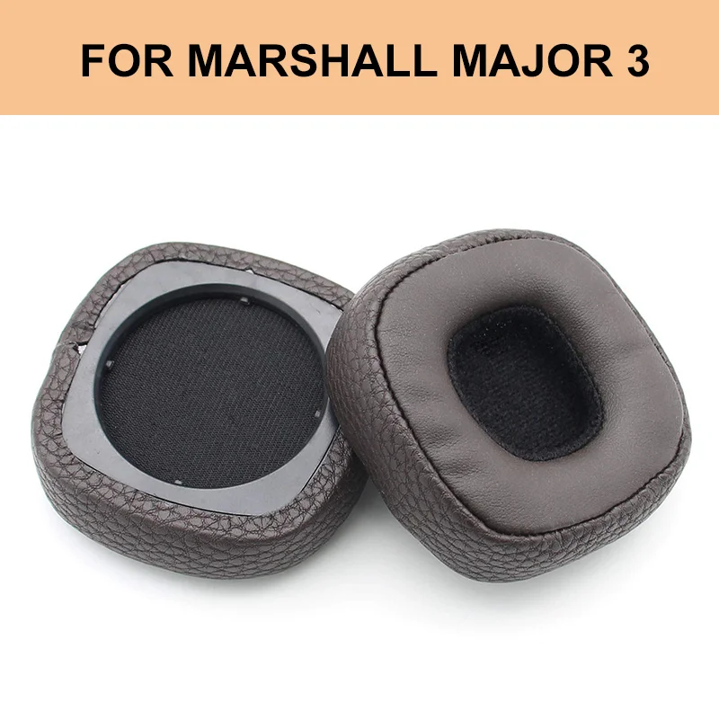 Almohadillas de repuesto para auriculares Bluetooth Marshall Major 3 III, piezas de repuesto de cuero PU, funda - imagen 2
