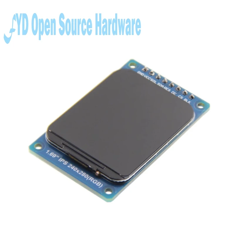 Pantalla LCD de 1,69 pulgadas Ips con ángulo de visión completo, pantalla LCD, módulo de pantalla a Color, puerto serie HD 240x280 - imagen 5