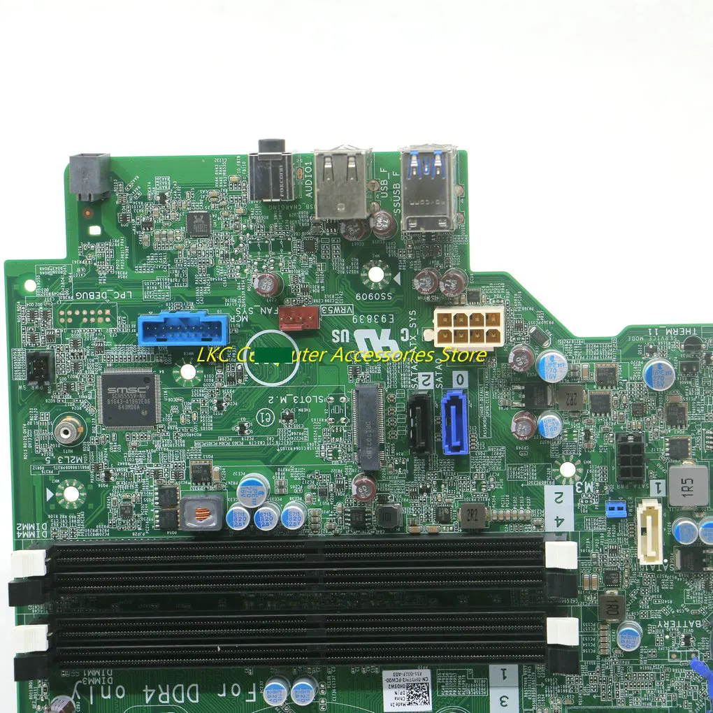 Para Dell Optiplex 7040 SFF placa base JC6JH 0JC6JH CN-0JC6JH GX45R 0GX45R CN-0GX45R placa base VRW53 LGA1151 DDR4 100% probado - imagen 5