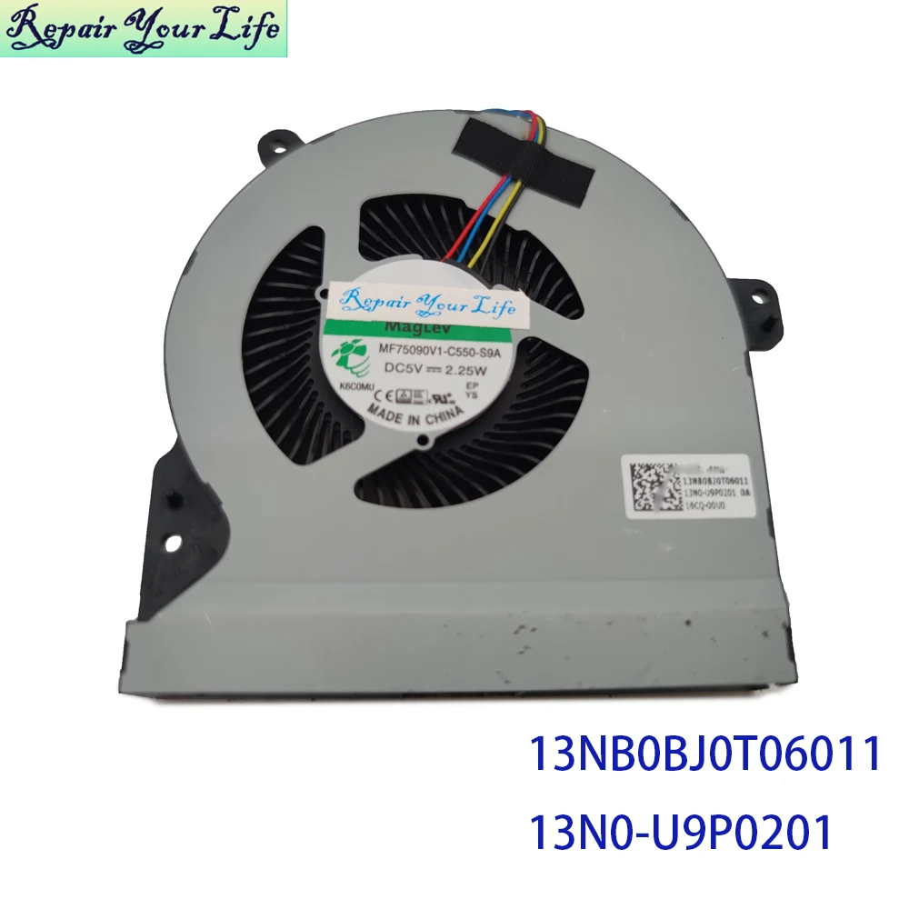 Ventilador de refrigeración para ordenador portátil CPU GPU para ASUS ROG Strix GL502 GL502VS GL502VY MF75090V1-C550 C540-S9A 13NB0BJ0T06011 13N0-U9P0101 - imagen 5