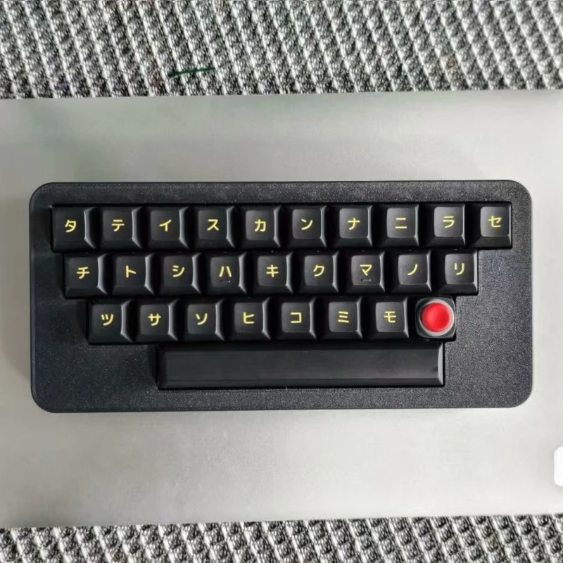 Painxx28 Mini teclado portátil, funda con impresión 3D, teclado mecánico con cable de modo único, Kit ergonómico de intercambio en caliente, regalo de juego QMK/VIAL - imagen 3