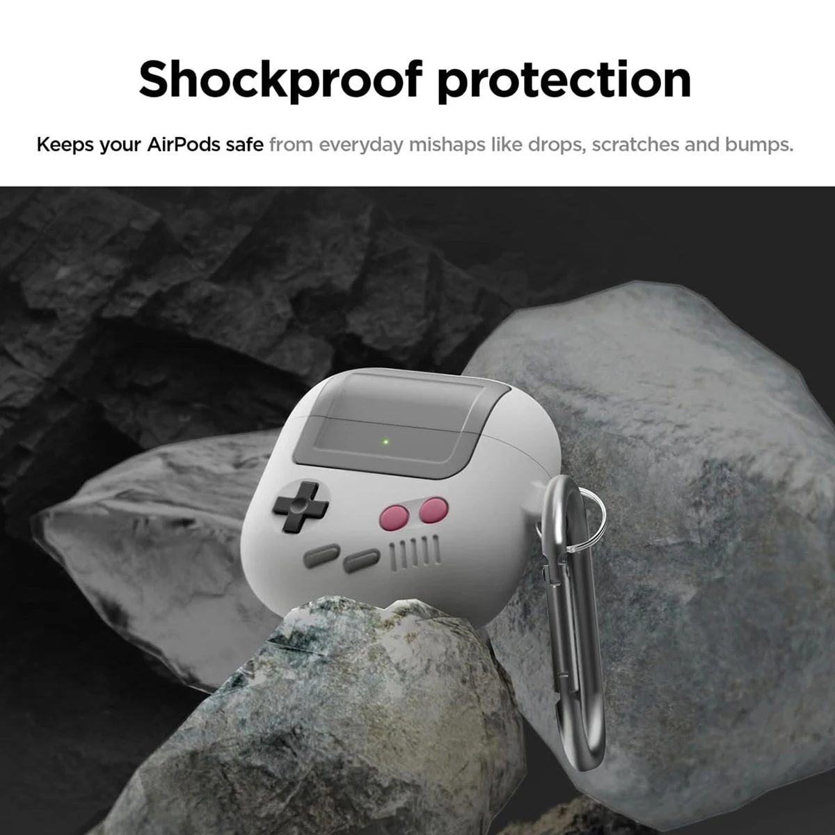Fundas para Airpods 4 3 pro2, funda protectora a prueba de golpes para auriculares inalámbricos, bolsas para Airpod 2 con Kit de limpieza, diseño de consola de juegos - imagen 5