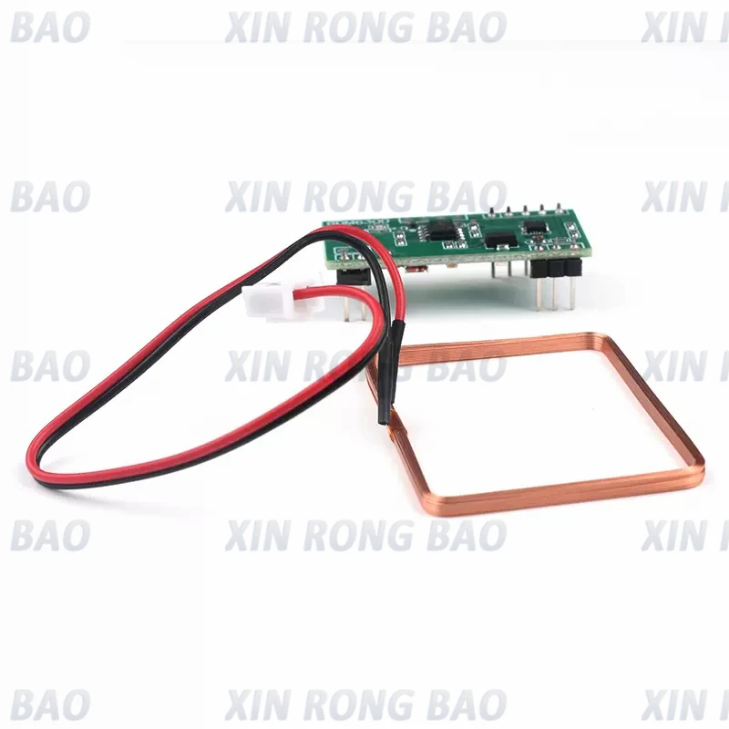 KIT de bricolaje Módulo lector RFID de 125 Khz RDM6300 con salida UART para sistema de control de acceso - imagen 2
