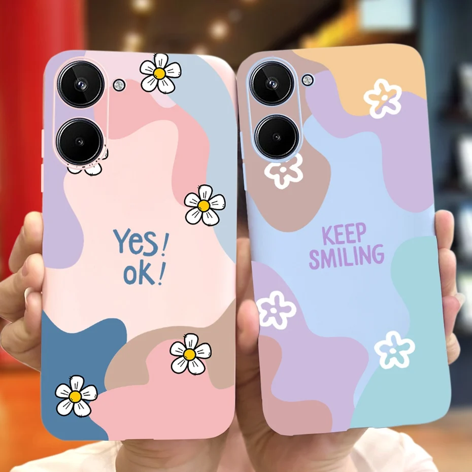 Funda de silicona con estampado para Realme, carcasa suave de TPU para Realme10, RMX3630, 10, 4G, 2022 - imagen 4