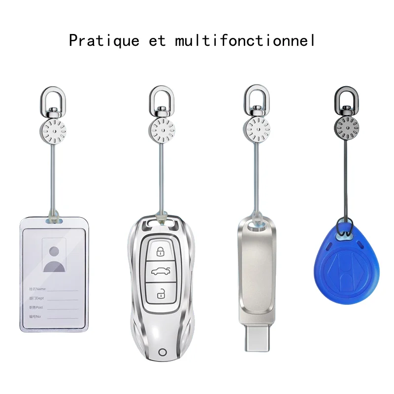 2 cordones para teléfono móvil 360 ° Correas de cordón de teléfono giratorias para unidades flash USB, Mp3, Mp4, cámaras, accesorios de cordón de teléfono - imagen 5