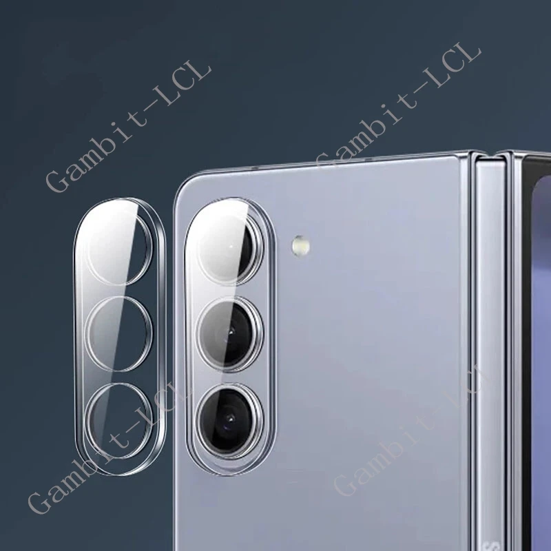 Para Samsung Galaxy Z Fold7 Fold6 Fold5 Fold4 Fold3 vidrio templado Fold 7 6 5 4 3 parte trasera 3D lente de cámara Protector de pantalla película - imagen 2