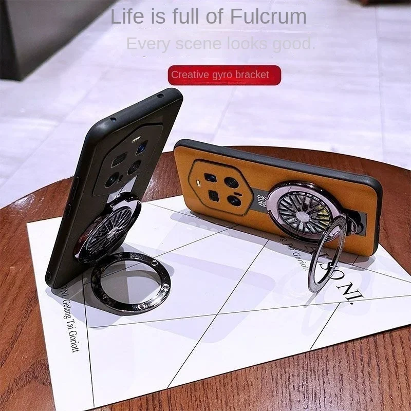 Funda para Honor Magic 7 7Pro Magic7 RSR x7c X9C, funda de teléfono con anillo magnético para Magic7 RSR, parachoques de cuero a prueba de golpes чехол - imagen 4