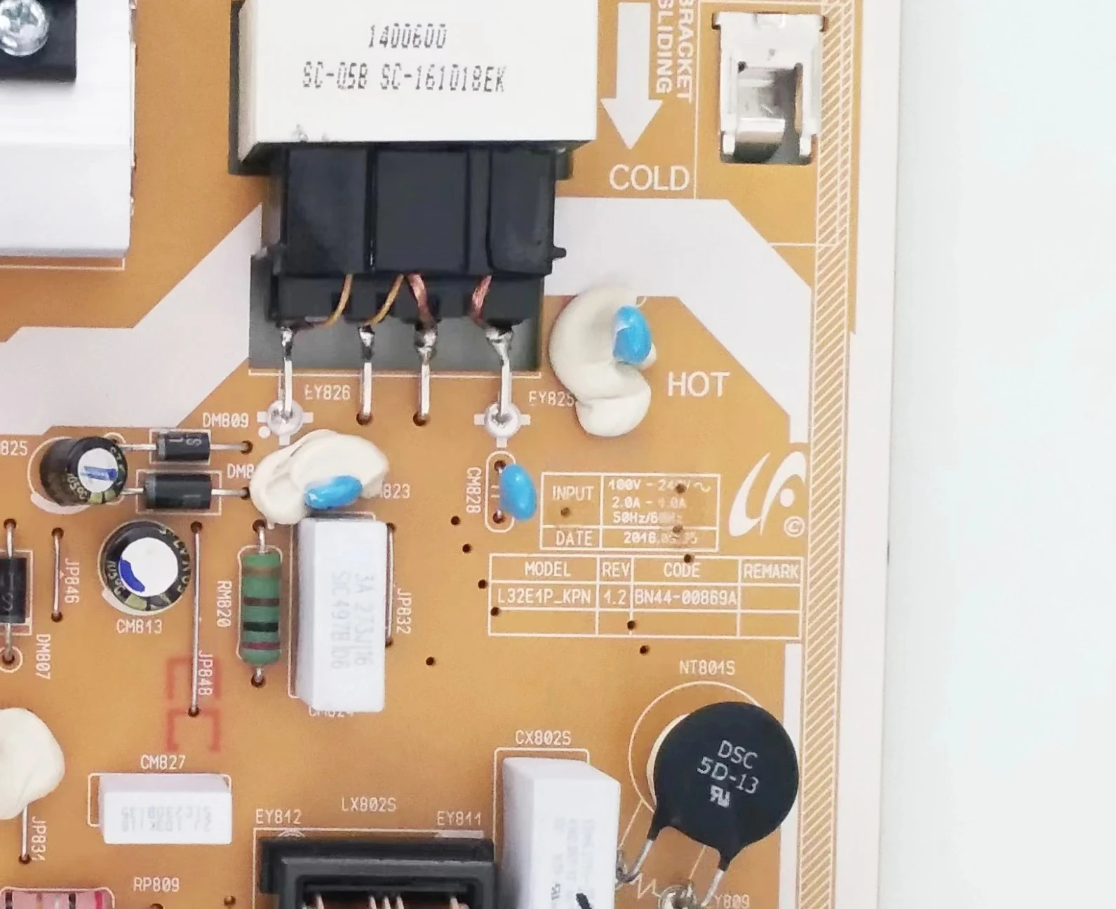 Placa de fuente de alimentación BN44-00869A, accesorio para UE32M5520, HG32EE690DK, UE32M5520AK, UE32K5500, UE32M5620AK, UE32K5579SU, HE32EE690DB - imagen 5