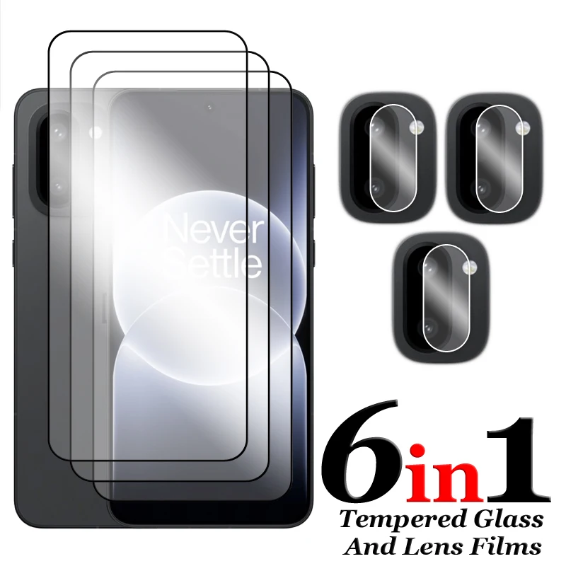 6 en 1 para Oneplus ACE 6T vidrio para Oneplus ACE 6 6T vidrio templado 2.5D Protector de pantalla de cubierta completa para Oneplus Ace 6T 6 película - imagen 2