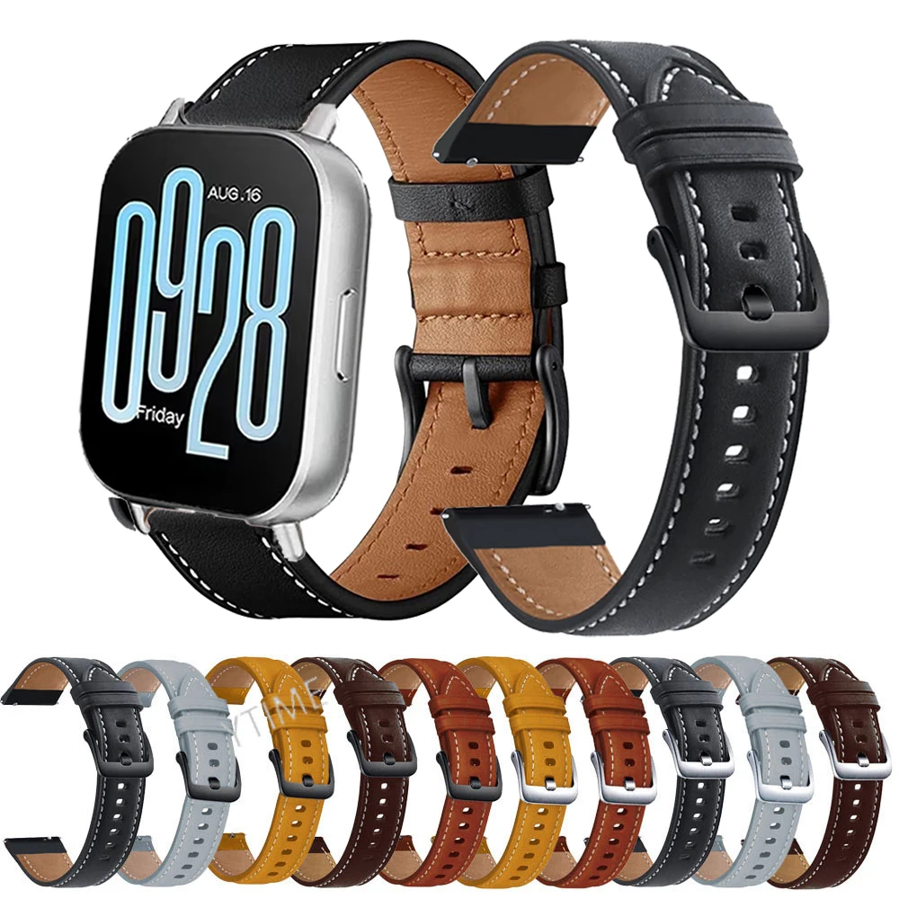 Correa de cuero de 22mm para reloj OnePlus 2/3/2R, pulsera inteligente de liberación rápida para reloj OPPO X, accesorios para reloj - imagen 2