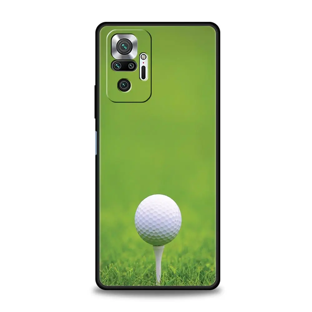 Funda de teléfono deportiva de Golf para Xiaomi Redmi Note 14 13 12 5G 11 10 Pro Plus 4G 9S 9 14C 13C 12C 10C 9C 9A funda suave de TPU - imagen 2