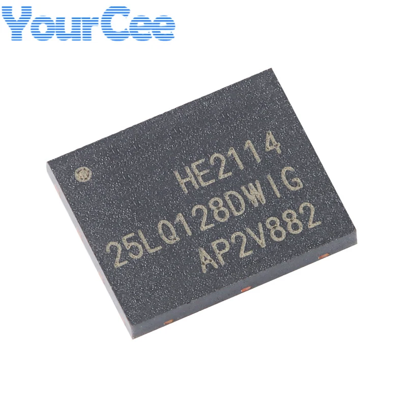 5 uds/1 unidad GD25LQ128DWIG WSON-8 GD25LQ128 25LQ128DWIG 128M-bit 1,8 V Chip IC Flash GD25LQ64CSIG GD25LQ64CWIG GD25LQ128DSIG GD25LQ25 - imagen 4