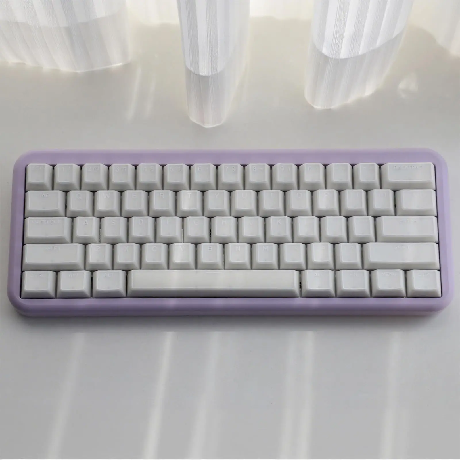 Teclas de teclado de Jade blanco, perfil Cherry, 142 teclas, teclas PBT de doble disparo para interruptores Cherry Gateron MX, Teclado mecánico - imagen 4