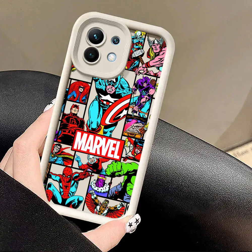 Funda de teléfono para Xiaomi 14T 14 13T Pro 12 13 11 Lite POCO F3 F5 X3 X5 X6 M5s M6 Pro funda suave Los Vengadores Marvel Comics Deadpool - imagen 4