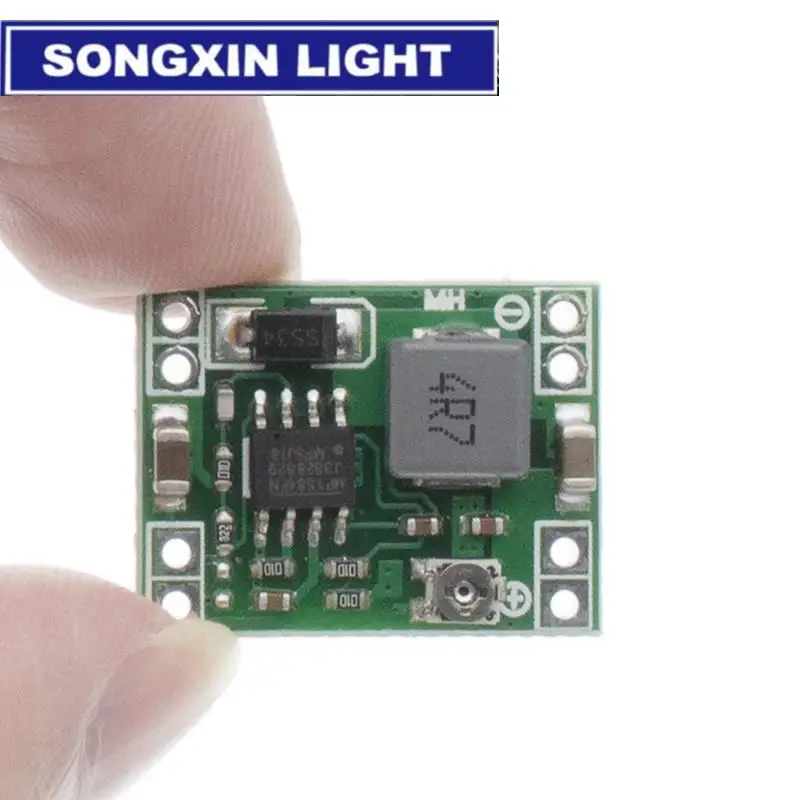 SAMIROB MP1584EN Módulo de fuente de alimentación reductor de DC-DC de tamaño ultrapequeño módulo reductor ajustable 3A super LM2596 XM1584 - imagen 4