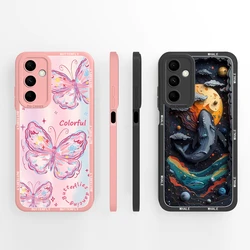 Para Samsung Galaxy M14 M13 F13 funda de teléfono patrones de ballena oceánica carcasa de alta calidad para Galaxy M 14 M F 13 parachoques suave a prueba de golpes