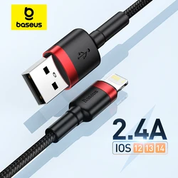 Cable Baseus USB-A a Lightning para iPhone 14 / 13 / 12 / 11 Pro Max