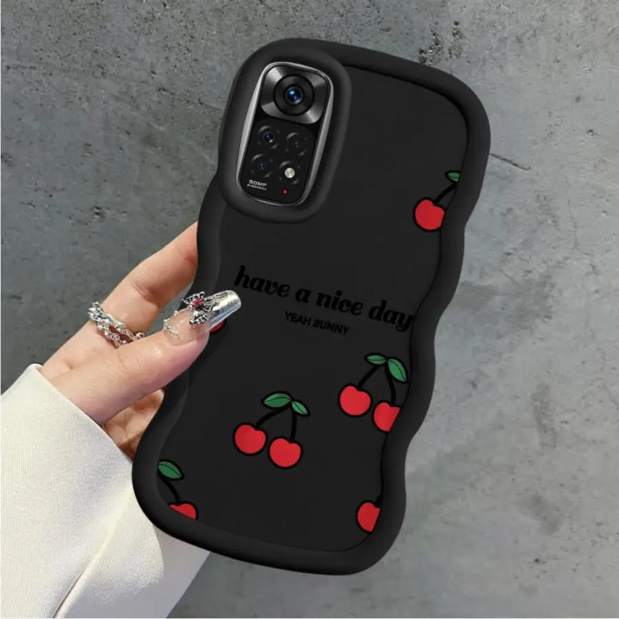 Funda de teléfono suave Retro Sweet Cherry para Xiaomi Redmi A3 12C 10A A5 9T 9C 13C 14C 10C A1 + A2 Plus - imagen 3