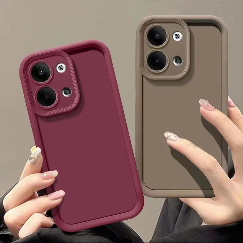 Para Oppo Reno 13 funda Oppo Reno8 Pro 5G funda de teléfono OPPO reno 9 Pro Reno 10 Reno 12 11 11F Reno 13F funda protectora de silicona para lente