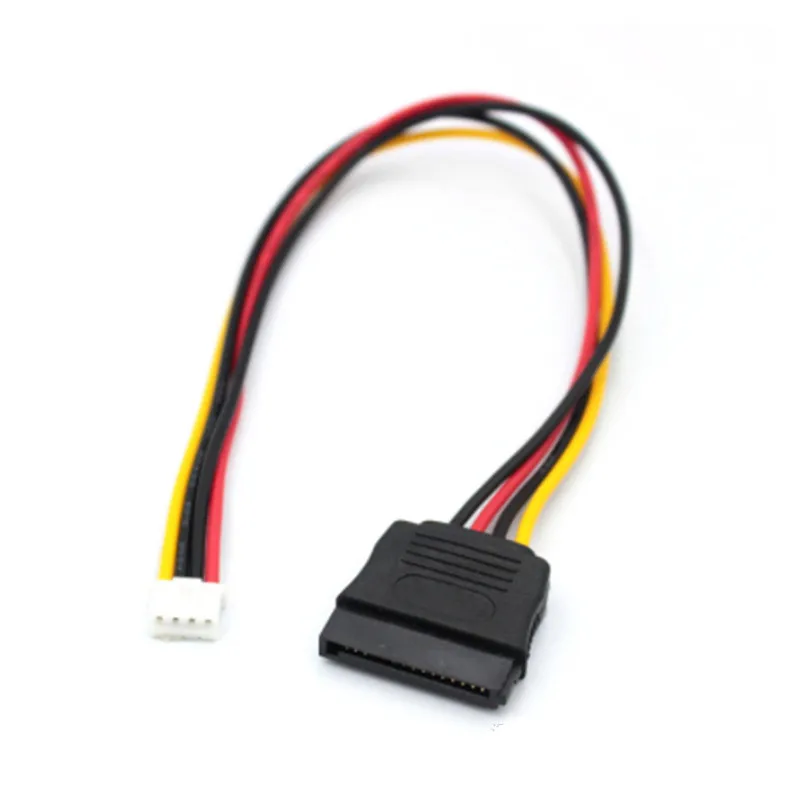 Cable de fuente de alimentación HDD SATA de tipo pequeño a 15 Pines, PH 2,0mm, 4 pines, 20AWG, para Industrial, todo en uno, HD, Mini PC, PDD - imagen 2