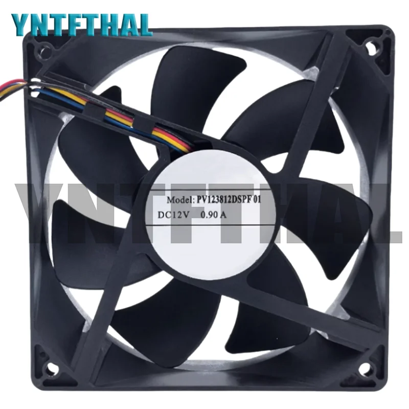 Nuevo fotovoltaico 123812 DSPF 01 Ventilador de refrigeración de 4 cables 12V 0.90A