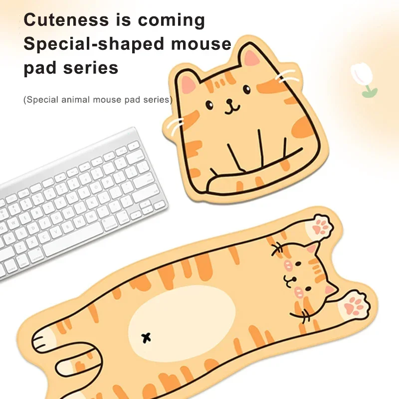 Alfombrilla de ratón de oso para ordenador portátil, escritorio de jugador, alfombrilla suave gruesa antideslizante, alfombrilla de ratón con teclado suave y cómodo de dibujos animados - imagen 2