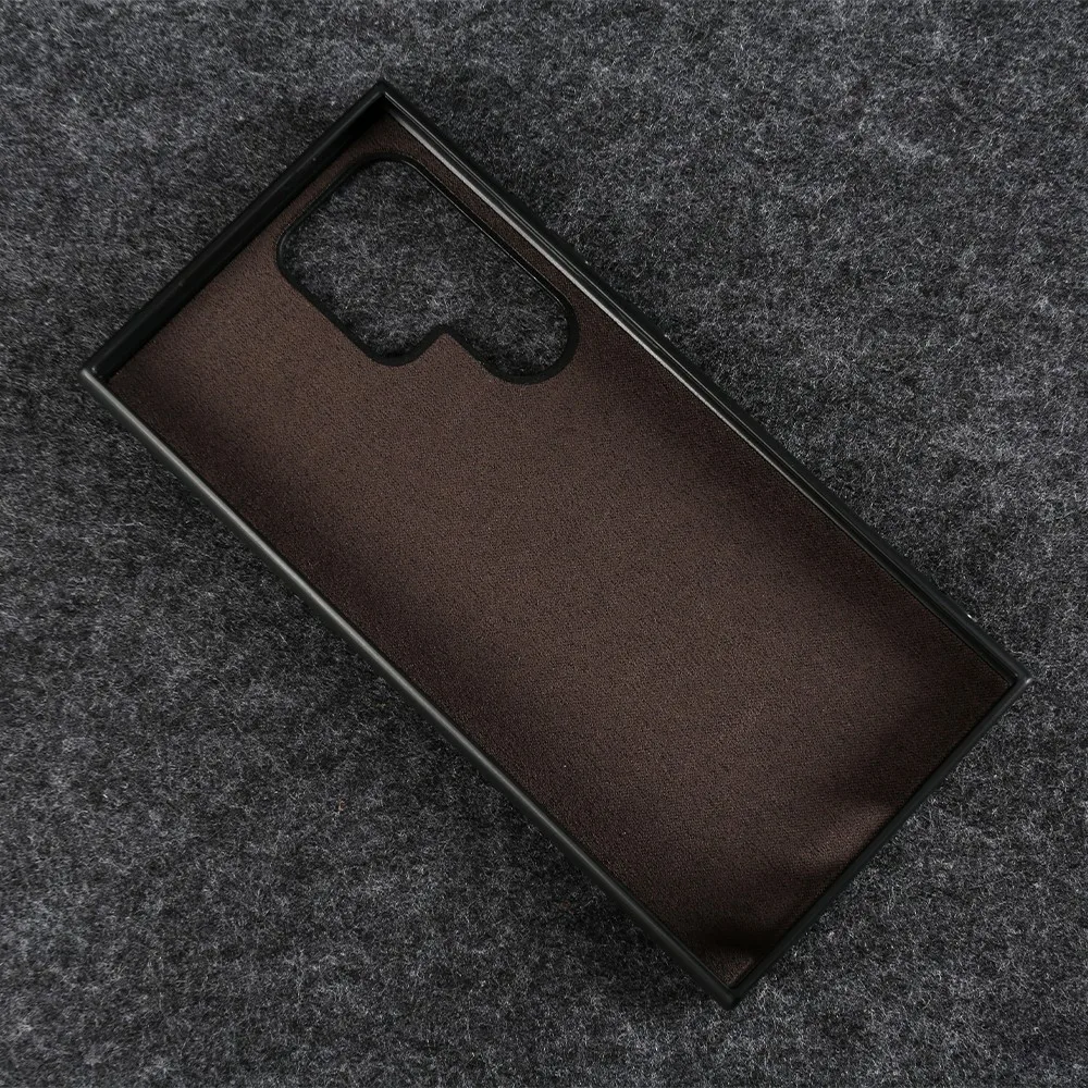 Funda de teléfono de cuero genuino Retro para Samsung Galaxy S24 Ultra S23 Plus S24Ultra S23Ultra S22Ultra S21FE fundas traseras de lujo - imagen 5