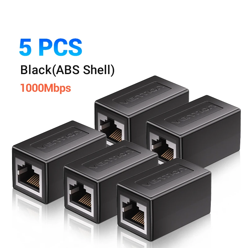 Cat6 Black-5Pcs